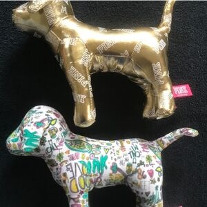 Vs pink mini dog set bundle lot of 2